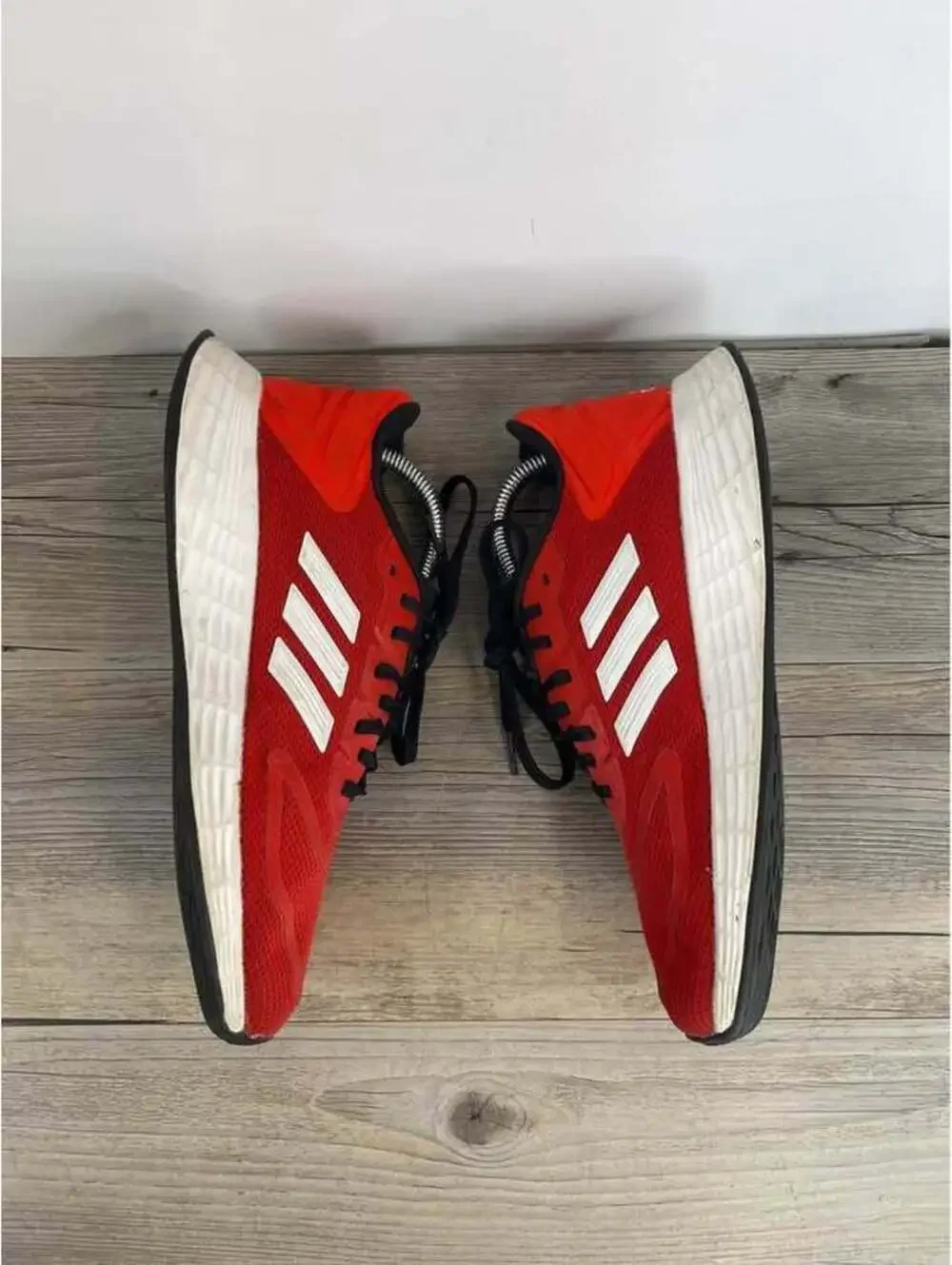 Adidas Duramo 10 Red White Men's Size 7 GW8758